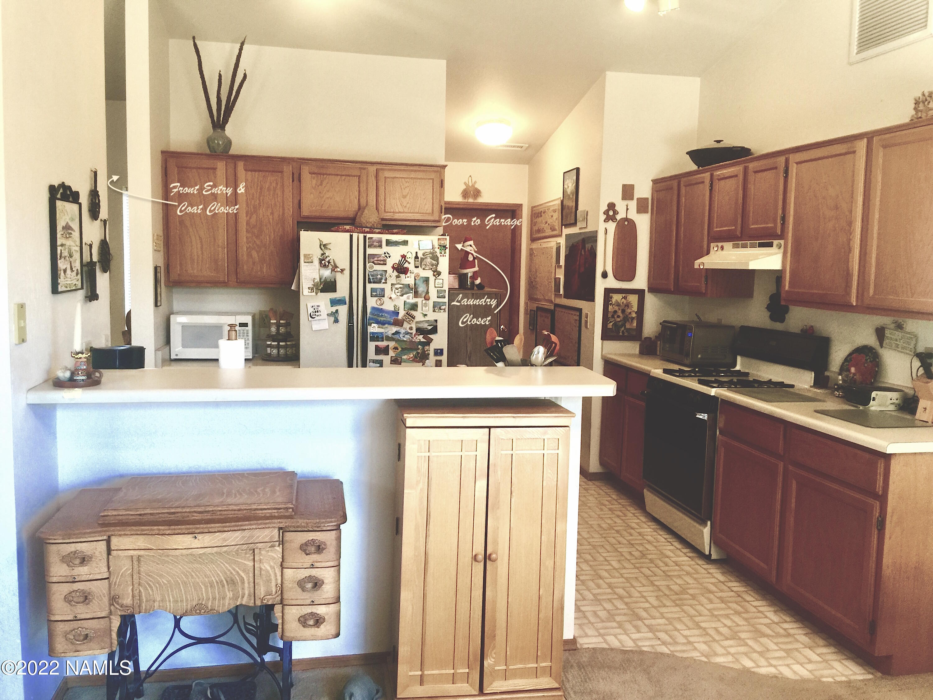 9612 Pioneer Valley Road Flagstaff, AZ 86004 - Photo 18 of 64 4 Kitchen View From Dining Area