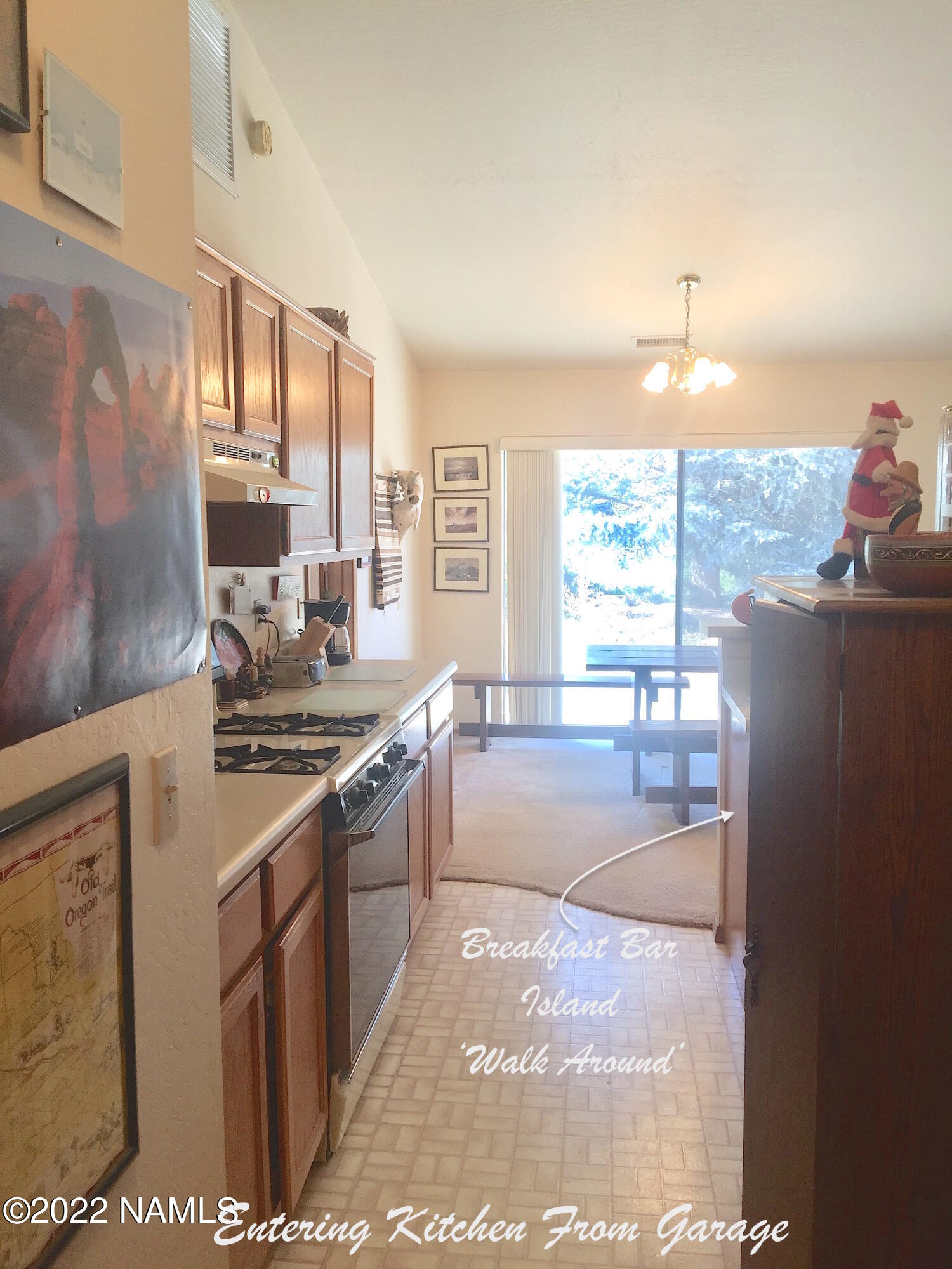 9612 Pioneer Valley Road Flagstaff, AZ 86004 - Photo 20 of 64 6 Garage Door entrance to Kitchen lookin