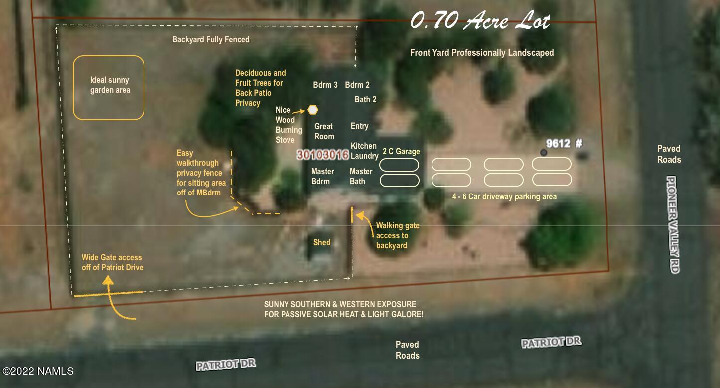 9612 Pioneer Valley Road Flagstaff, AZ 86004 - Photo 3 of 64 2 Birds Eye View
