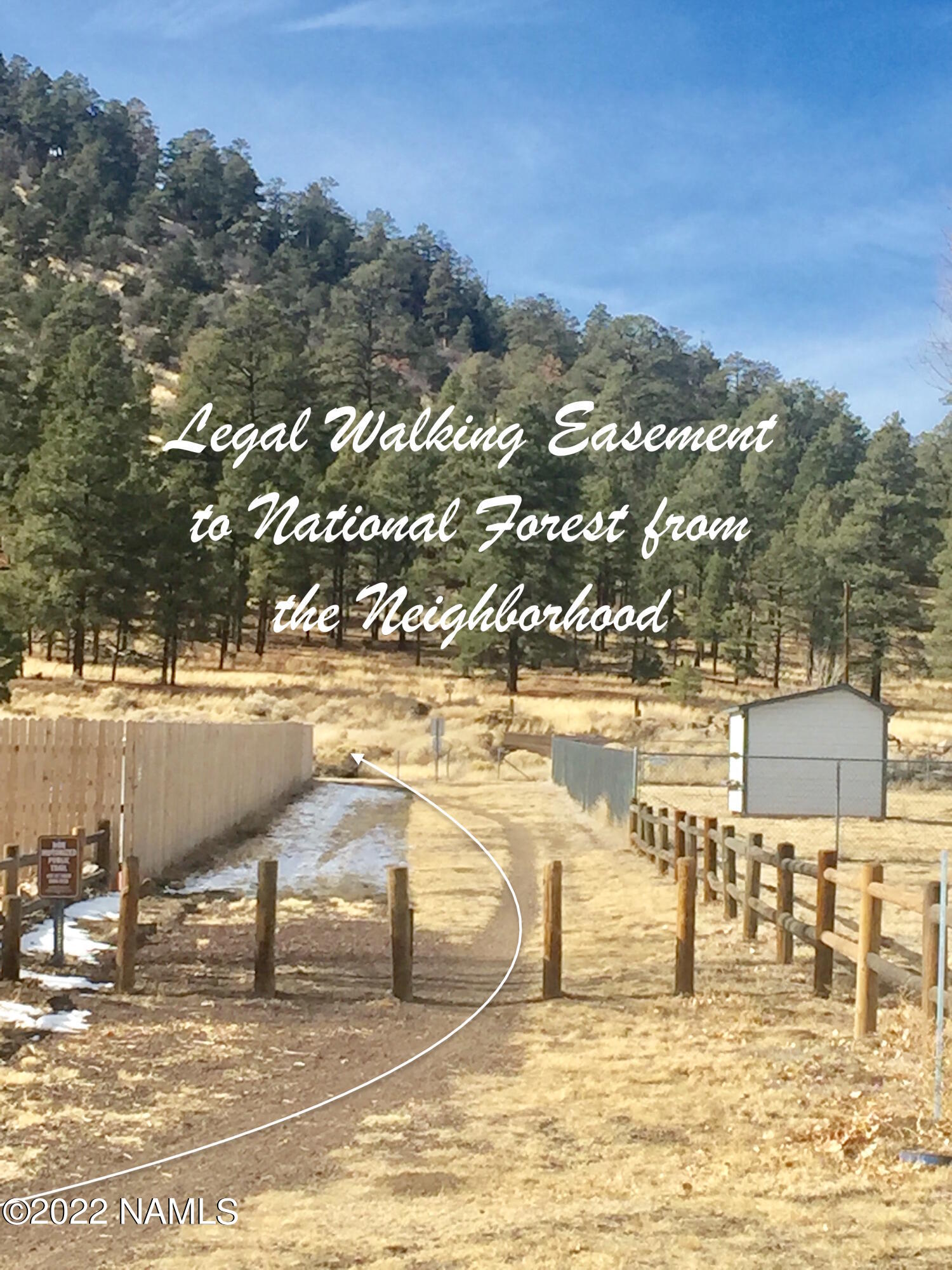 9612 Pioneer Valley Road Flagstaff, AZ 86004 - Photo 61 of 64 2 Official Access to NF