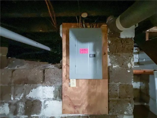 a bird view of a house