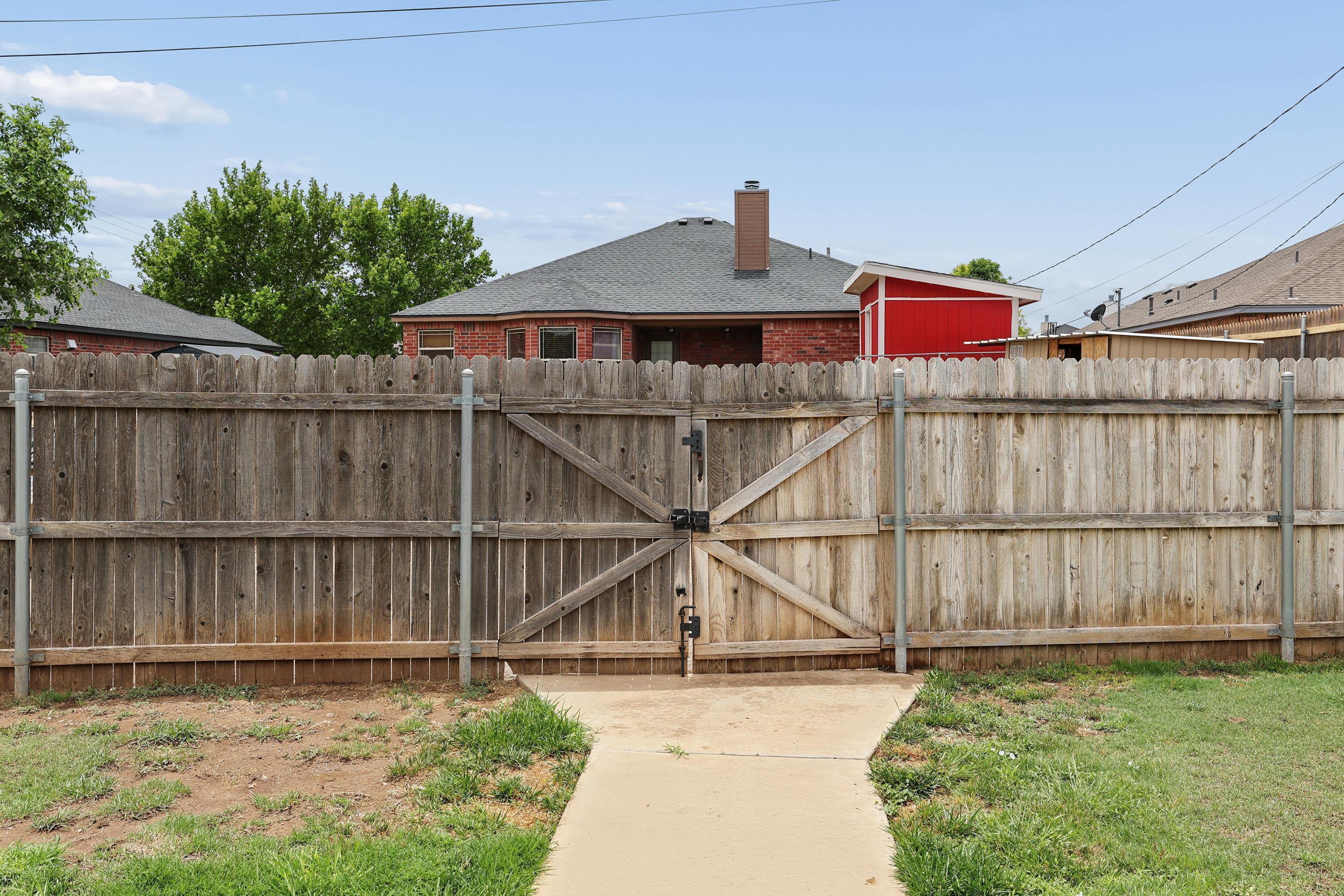1503 Southwest 60th Avenue Amarillo, TX 79118 - Photo 31 of 31 33-Back Gate
