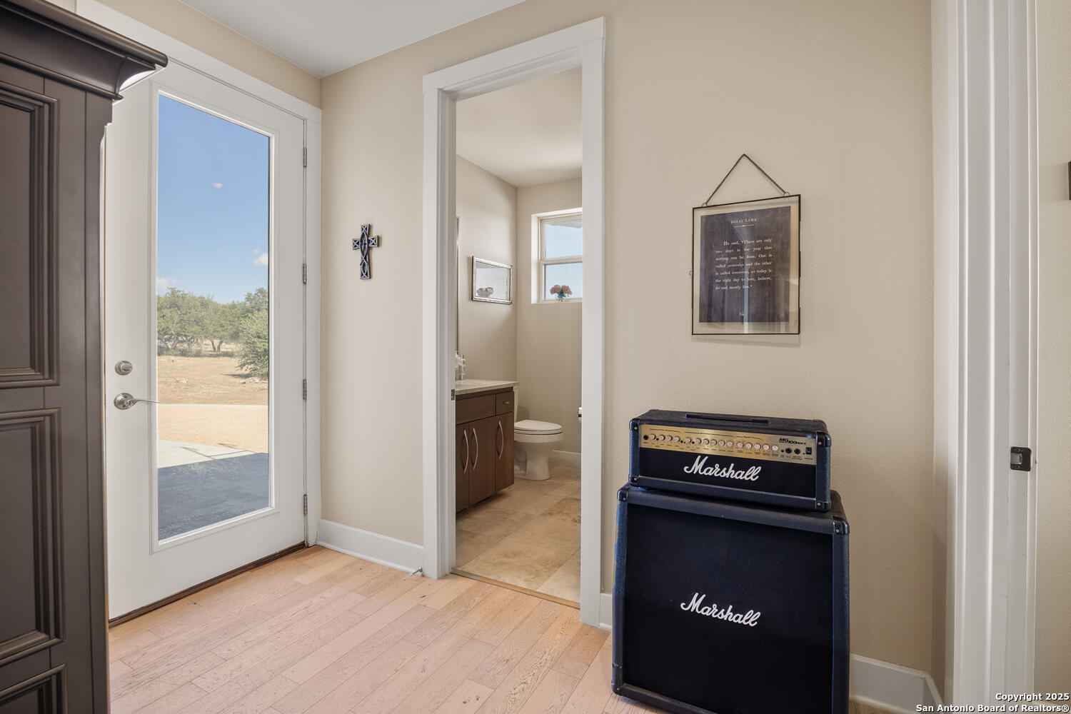 1758 Lincoln Smith Road Round Mountain, TX 78663 - Photo 35 of 50 a view of kitchen and utility room