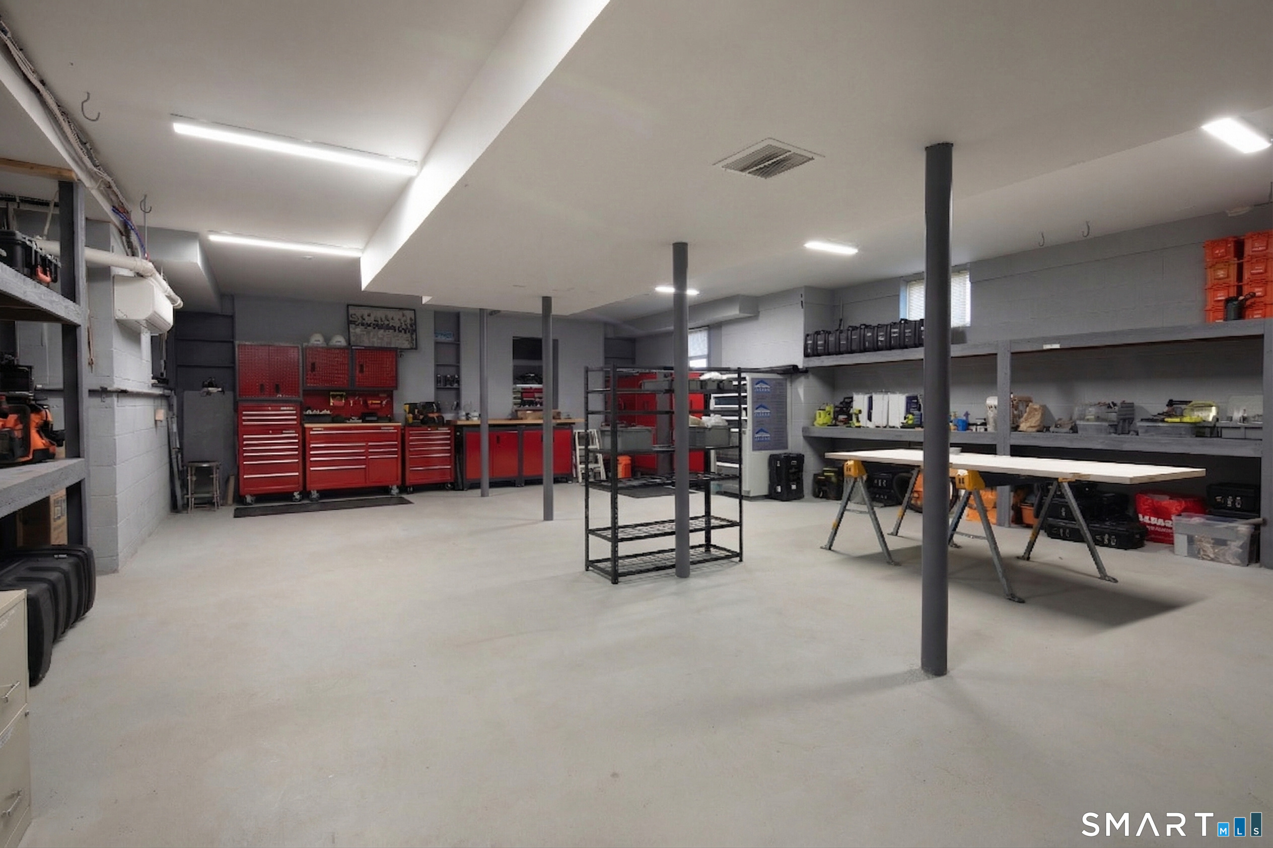 27 Smoke Ridge Drive Sherman, CT 06784 - Photo 36 of 40 Workshop - Virtually decluttered to show space potential