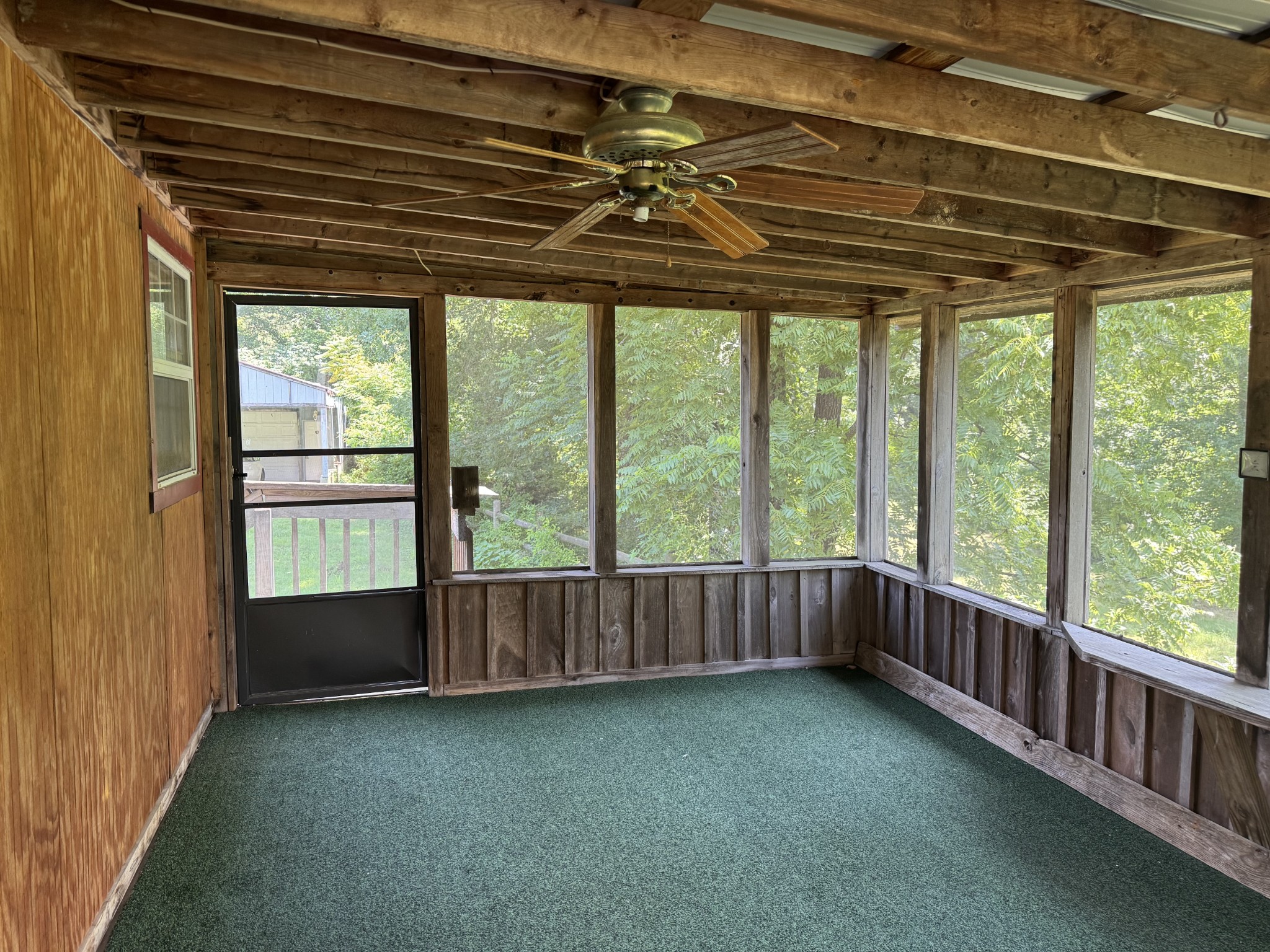 11175 Highway 147 Stewart, TN 37175 - Photo 19 of 29 a view of porch with green walls