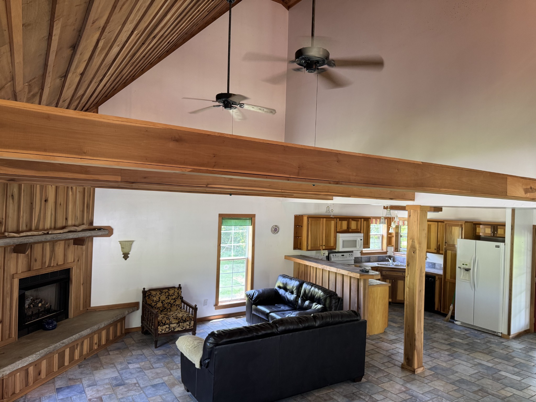 11175 Highway 147 Stewart, TN 37175 - Photo 6 of 29 a living room with furniture and a fireplace