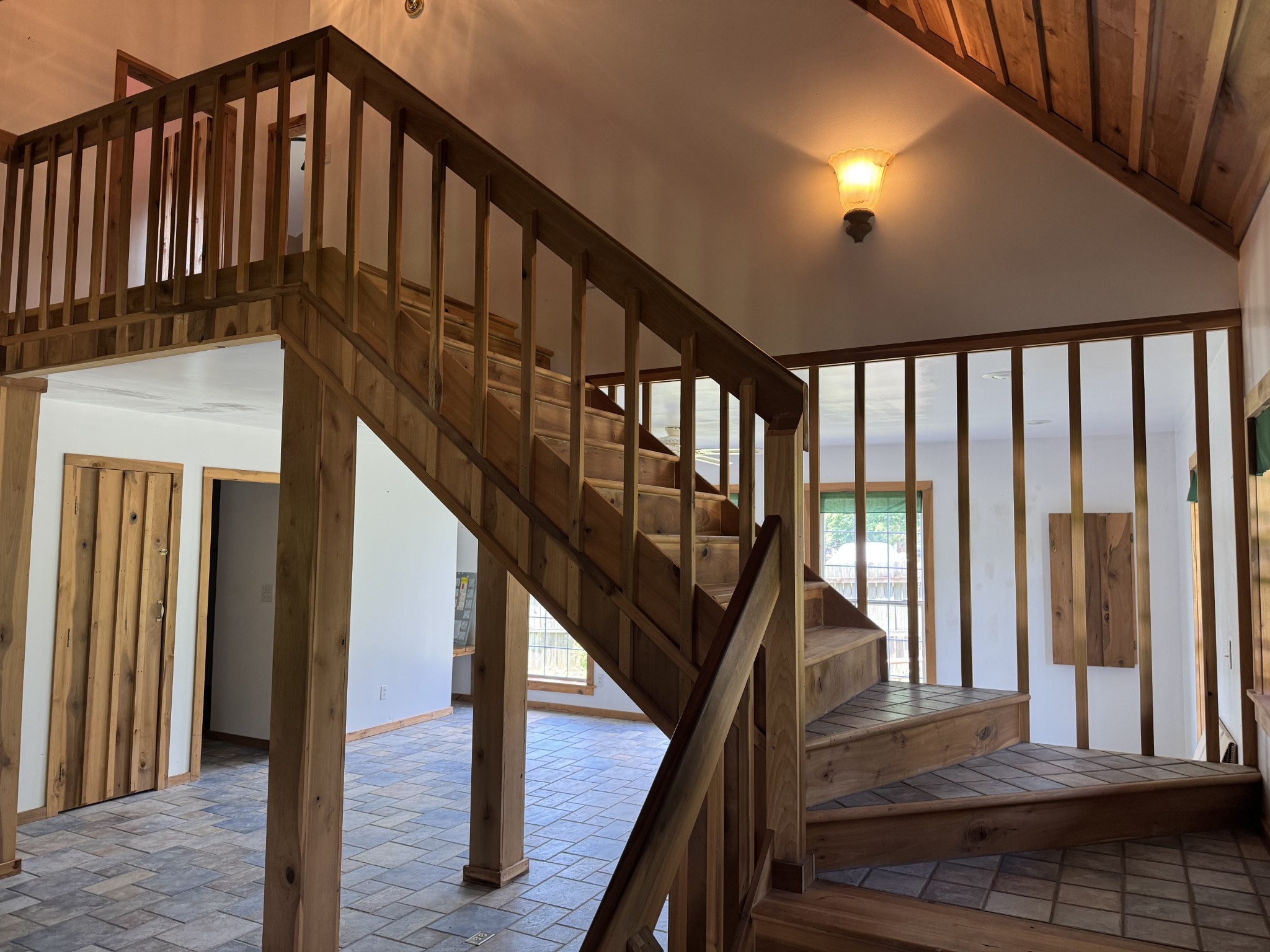 11175 Highway 147 Stewart, TN 37175 - Photo 9 of 29 a view of staircase with railing and a window