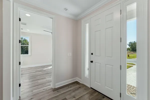 wooden floor in an empty room