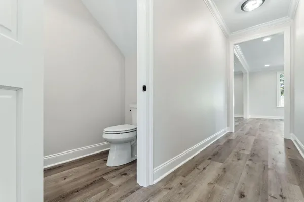 a bathroom with a toilet