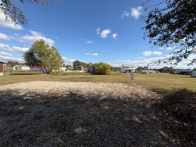 a view of an outdoor space and trees