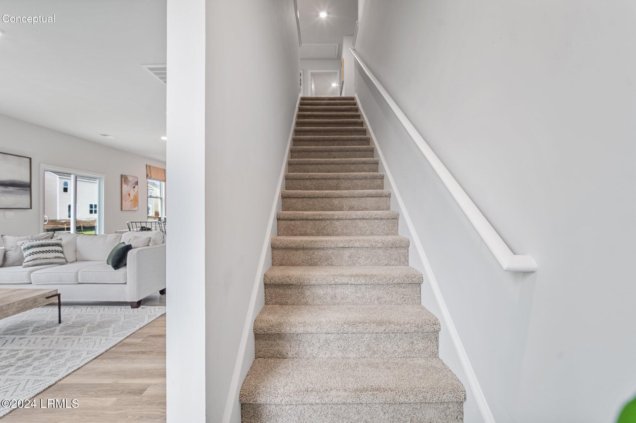 1062 Sanctuary Drive Ridgeland, SC 29936 - Photo 19 of 49 19 Great Room to Stairs