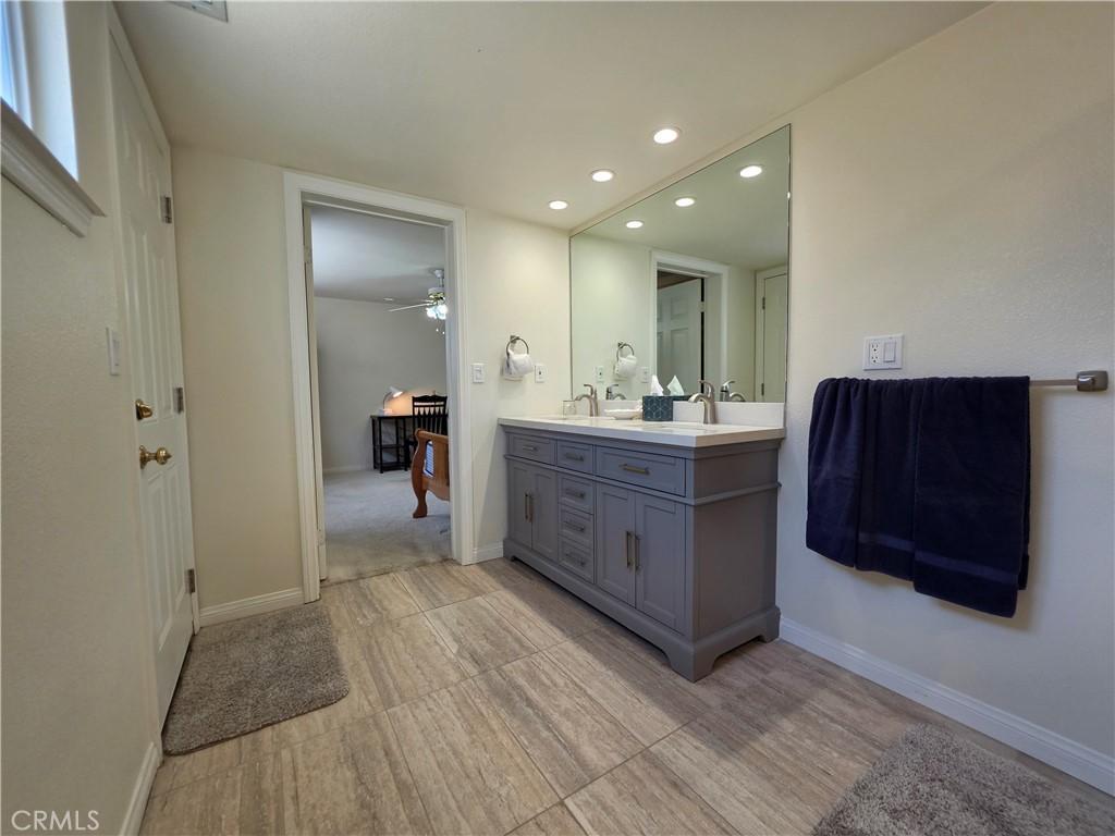 11541 Donovan Road Rossmoor, CA 90720 - Photo 35 of 51 En-suite bathroom to 2nd main level primary bedroom with 2 sinks