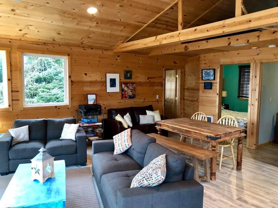 4825 Old State Road Tillamook, OR 97141 - Photo 4 of 16 Cabin#1 living room