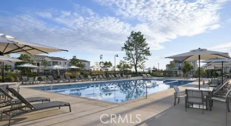 a view of a park with of trees