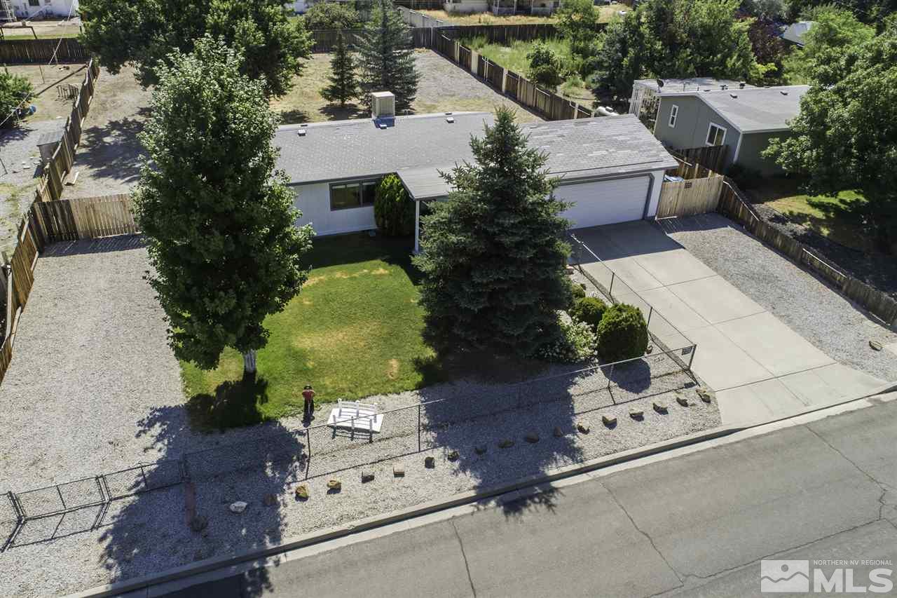 17235 Sunbird Lane Reno, NV 89508 - Photo 3 of 15 an aerial view of a house with a yard and potted plants