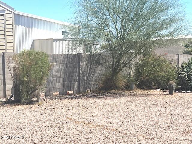 834 South Meridian Road, Unit 104 Apache Junction, AZ 85120 - Photo 36 of 43 Block wall for Privacy