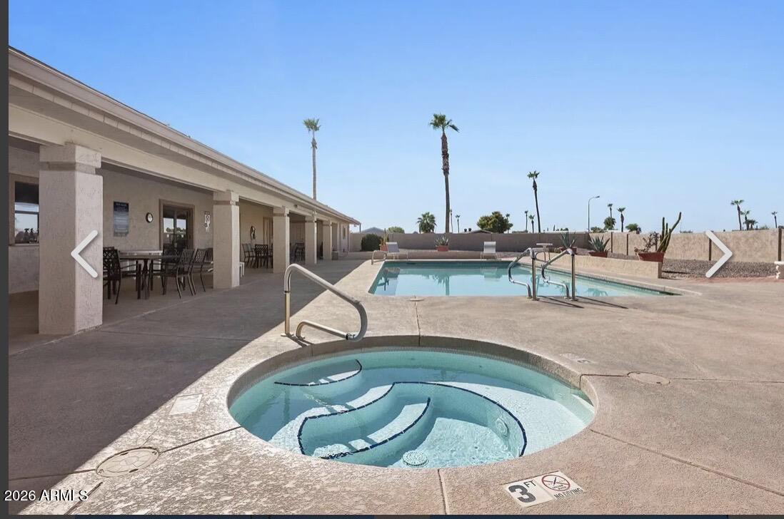 834 South Meridian Road, Unit 104 Apache Junction, AZ 85120 - Photo 42 of 43 Or relax in the spa
