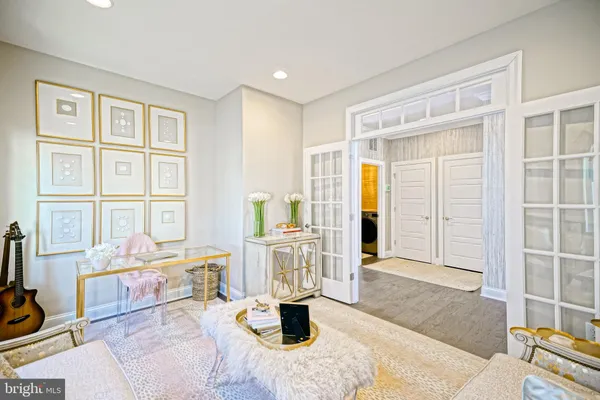 a view of a terrace with furniture and outdoor space