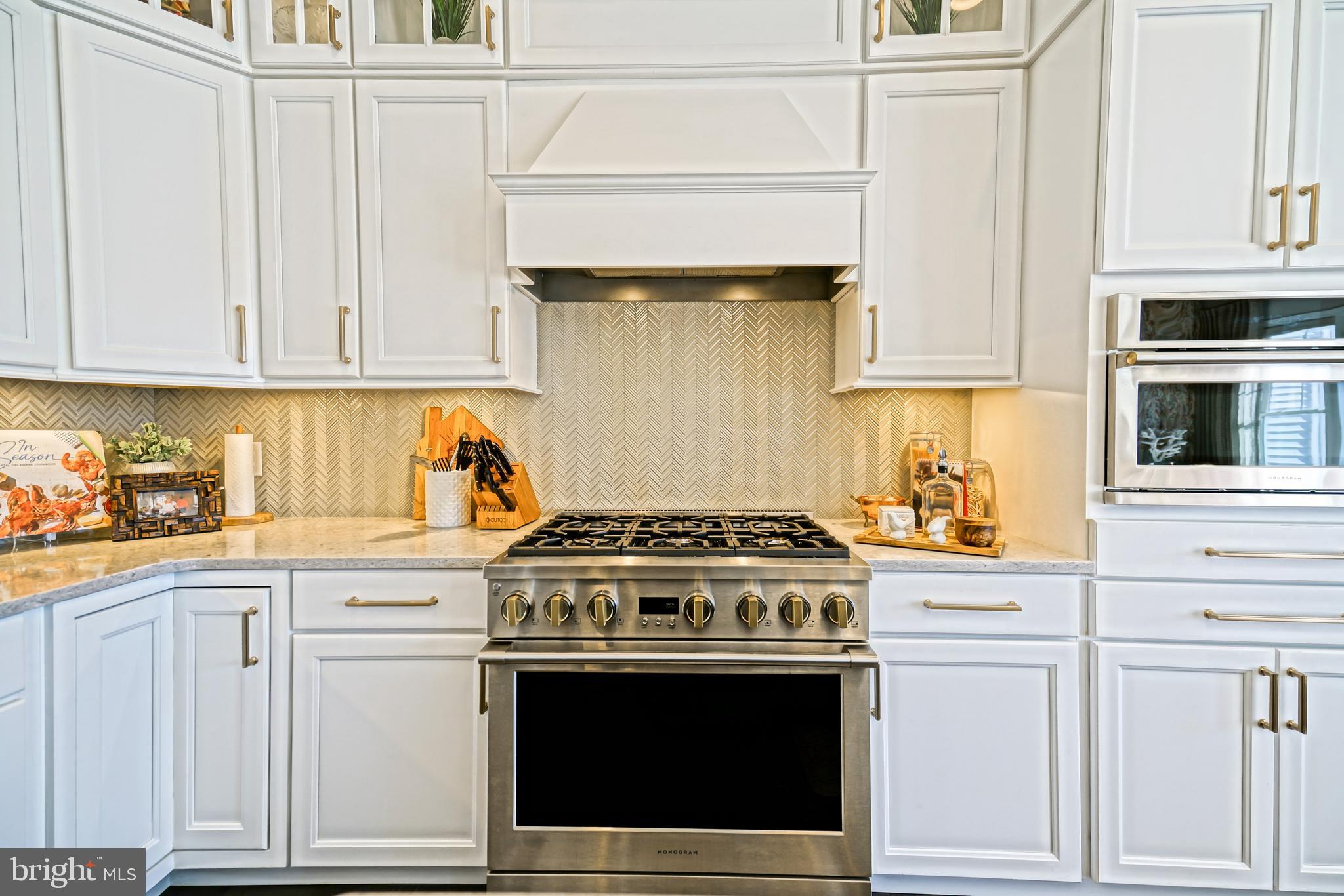 11078 Marvil Road Lewes, DE 19958 - Photo 7 of 98 a kitchen with stainless steel appliances granite countertop white cabinets and a stove