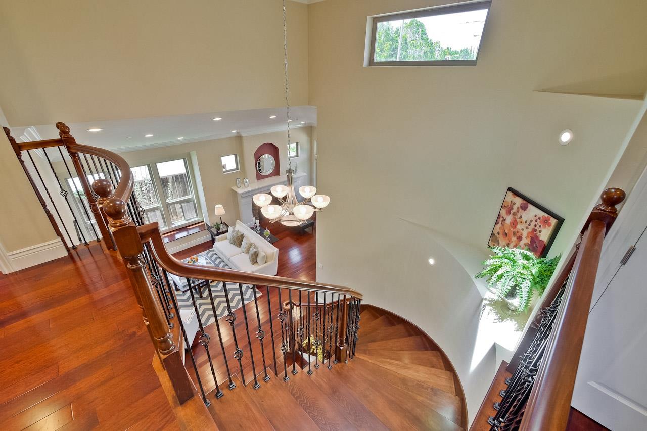 932 Marion Way Sunnyvale, CA 94087 - Photo 45 of 47 a view of a dining room with furniture and wooden floor