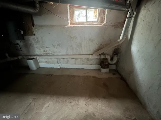 a view of basement