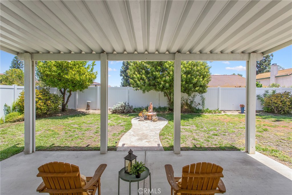 8742 Feathertop Road Riverside, CA 92508 - Photo 33 of 40 Your cute covered deck to watch the birds and bees!