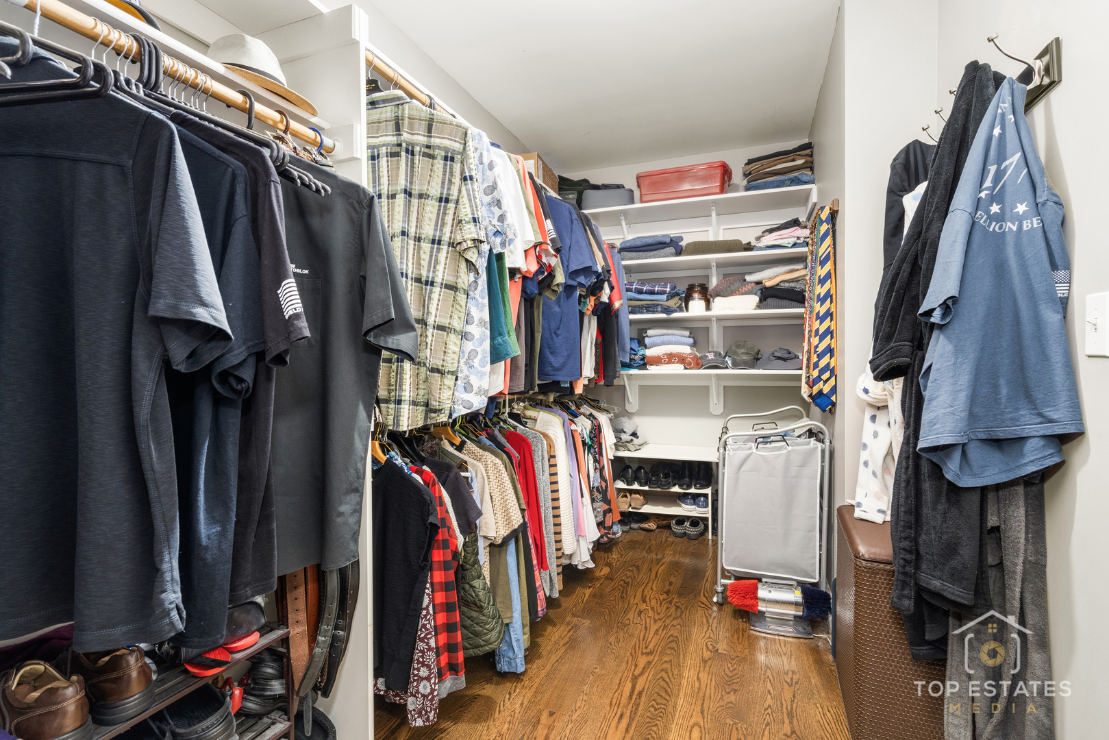2303 Fox Bluff Lane Spring Grove, IL 60081 - Photo 26 of 38 a view of walk in closet with clothes and shoes