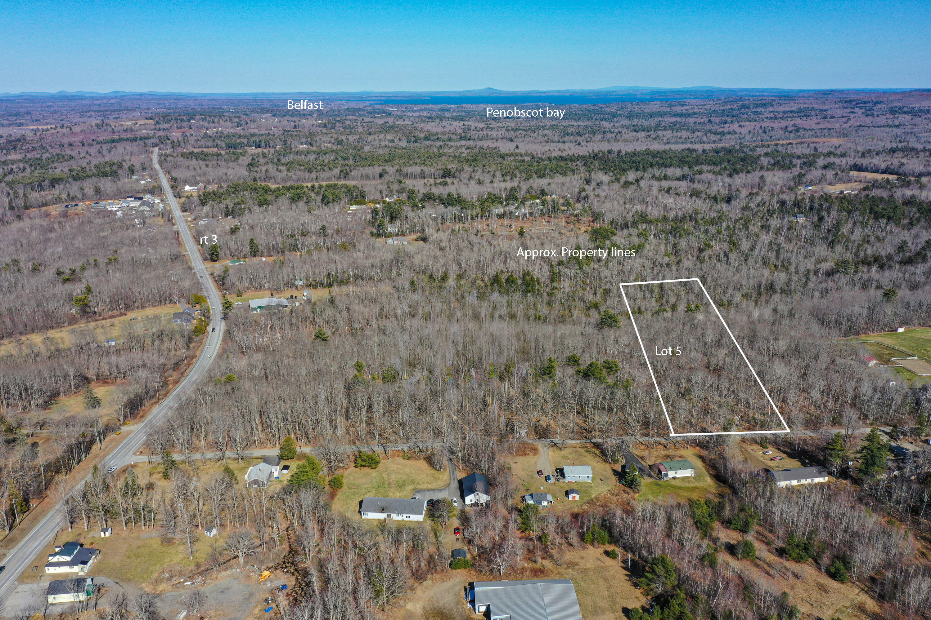 Lot # Bicknell Road Belmont, ME 04952 - Photo 1 of 10 BicknellLot5Bay