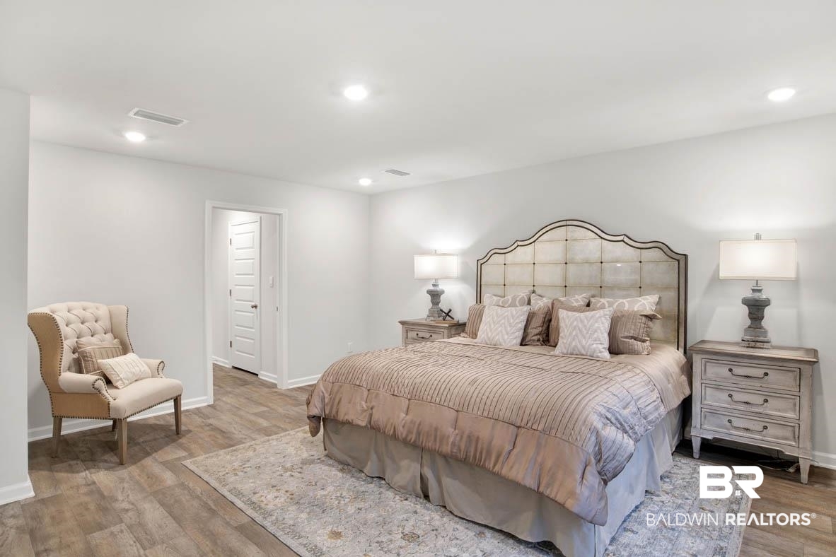 1235 Hayward Loop Foley, AL 36535 - Photo 18 of 26 Bedroom with light hardwood / wood-style floors