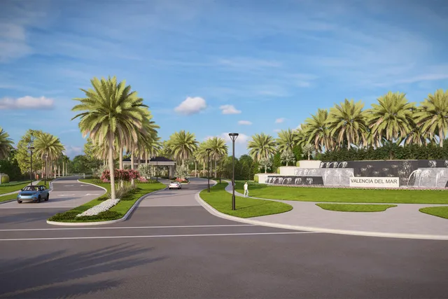 a view of a yard with swimming pool