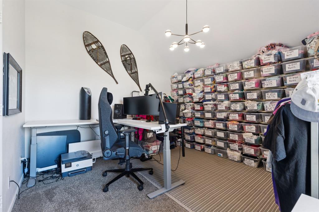 1326 White Water Lane Rockwall, TX 75087 - Photo 24 of 34 a view of a livingroom with furniture and a fan