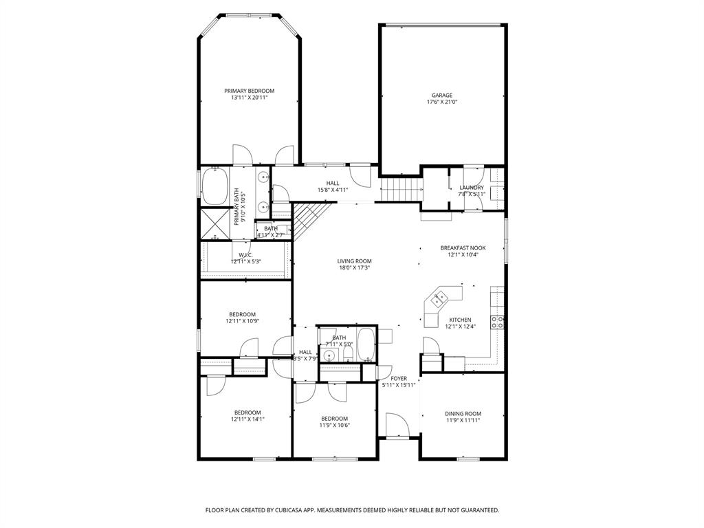 1326 White Water Lane Rockwall, TX 75087 - Photo 33 of 34 a picture of a floor plan