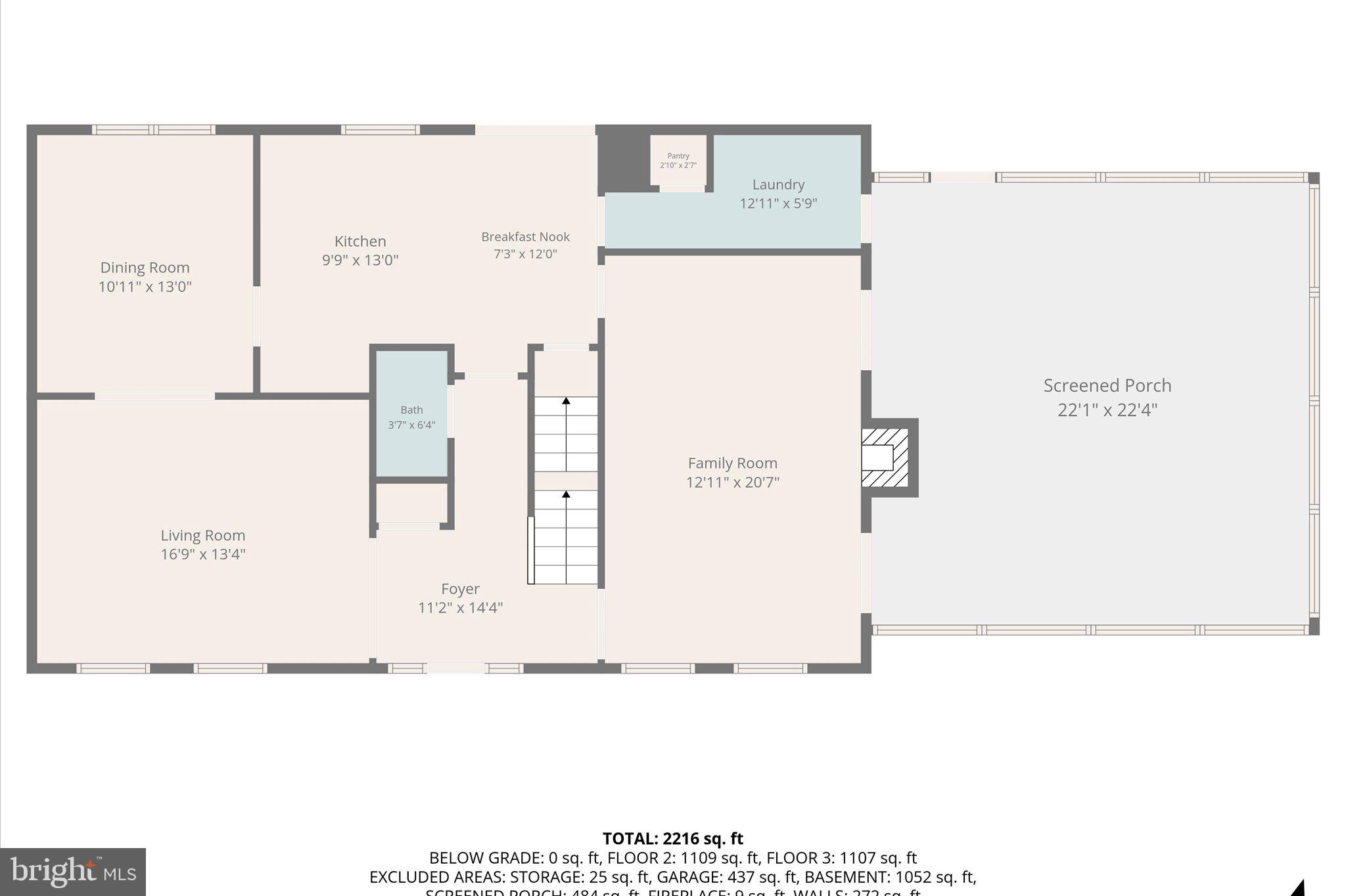 915 Welham Green Road Great Falls, VA 22066 - Photo 57 of 59 Ground floor floorplan