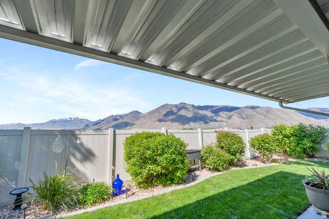 1602 Renaissance Way Springville, UT 84663 - Photo 36 of 42 Fenced backyard featuring a mountain view