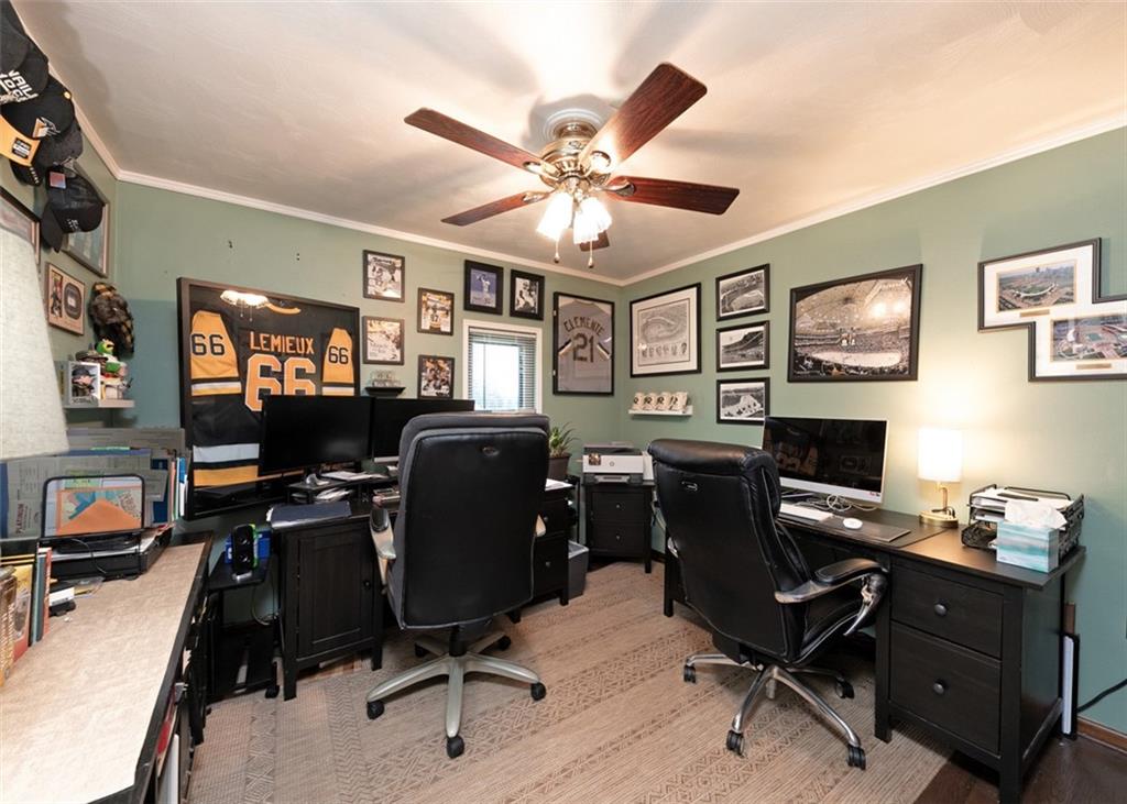 1267 Fall Lane Irwin, PA 15642 - Photo 12 of 22 a view of a workspace with furniture and a window