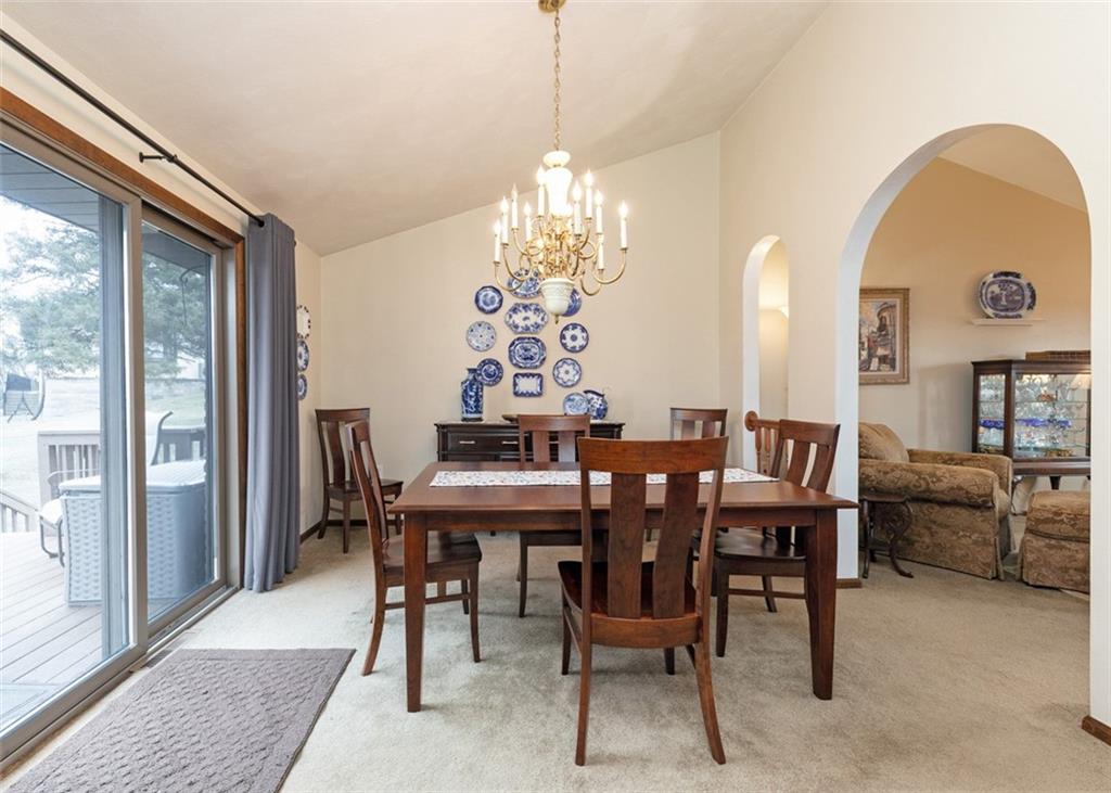 1267 Fall Lane Irwin, PA 15642 - Photo 9 of 22 a view of a dining room with furniture window and outside view