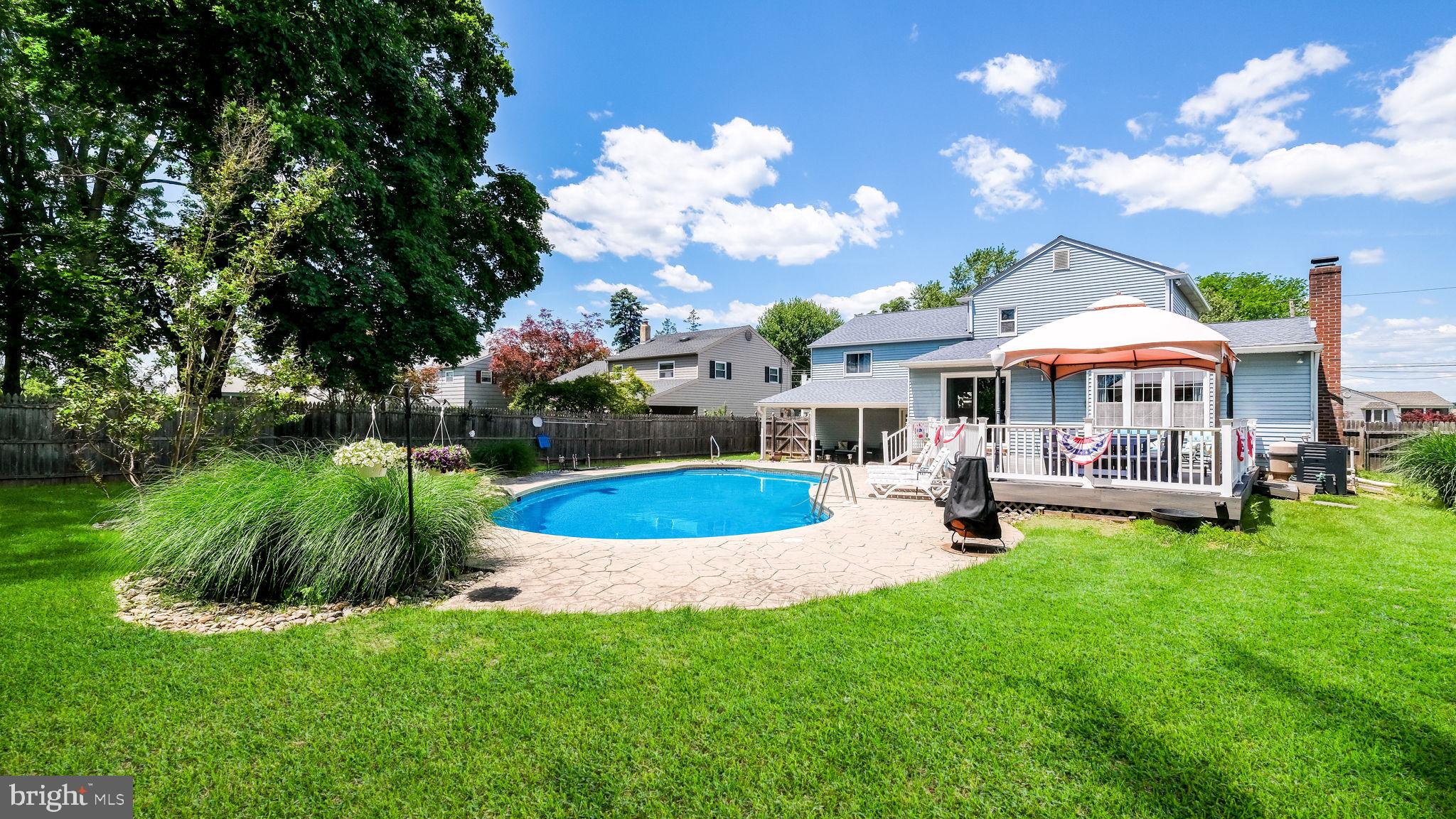 1267 Dahlia Road Warminster, PA 18974 - Photo 36 of 39 In-ground heated pool