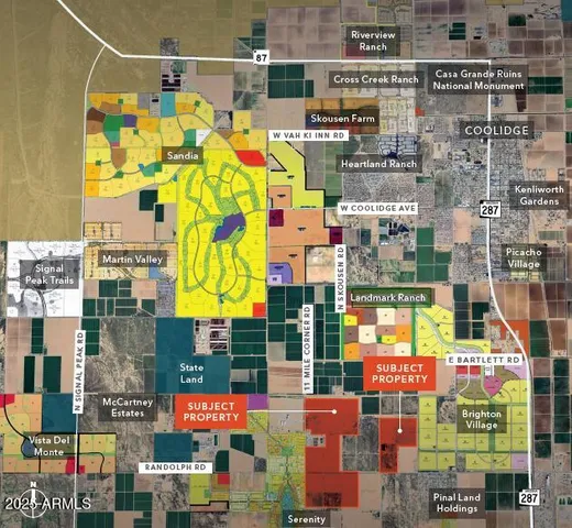 $18,239,000 | 229 East Randolph Road, Coolidge, AZ 85194