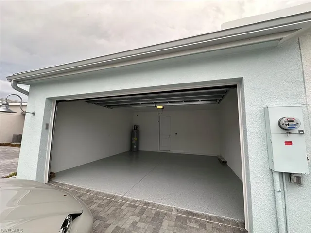 a car parked in front of house