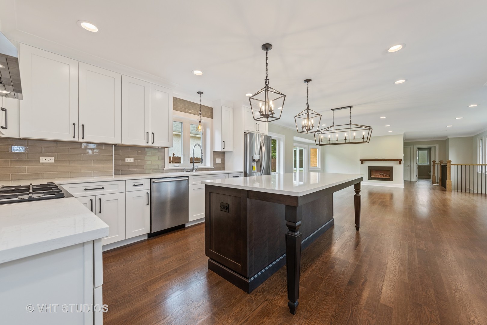 474 Uvedale Court Riverside, IL 60546 - Photo 9 of 23 a kitchen with stainless steel appliances granite countertop a stove and cabinets