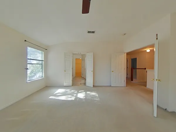 a view of livingroom and window