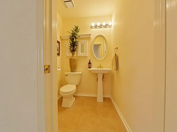 a bathroom with a sink and a toilet