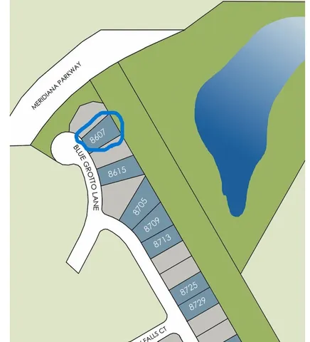 a view of a swimming pool in a backyard