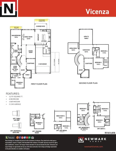an aerial view of a house with a swimming pool