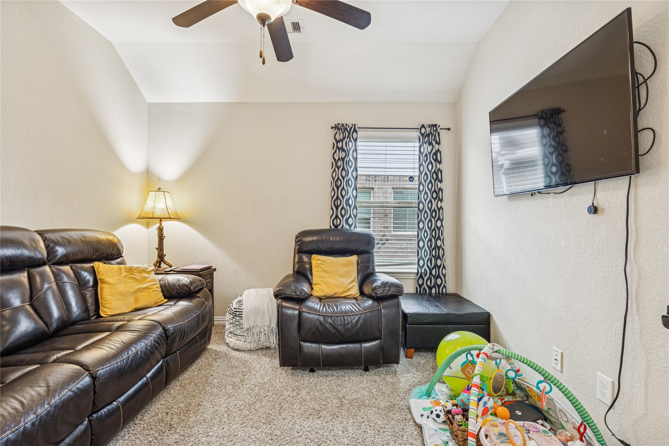 3876 Oakmist Bend Lane Spring, TX 77386 - Photo 21 of 41 a bedroom with furniture and a window