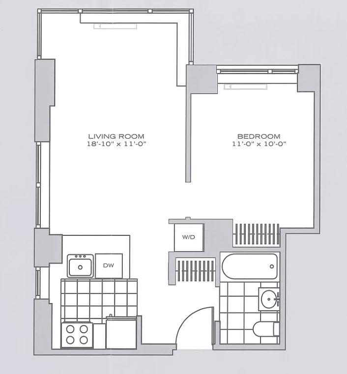 350 West 37th Street, Unit 16C Manhattan, NY 10018 - Photo 7 of 9