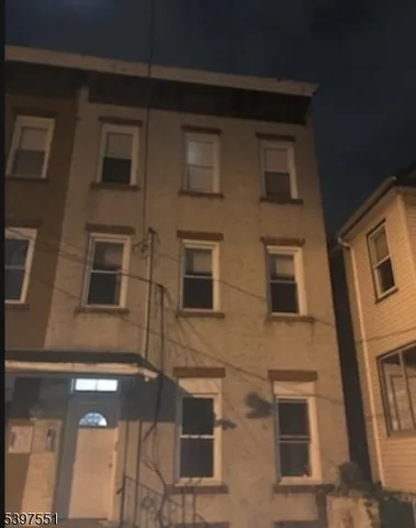 a front view of a building