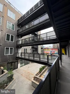 a view of a balcony