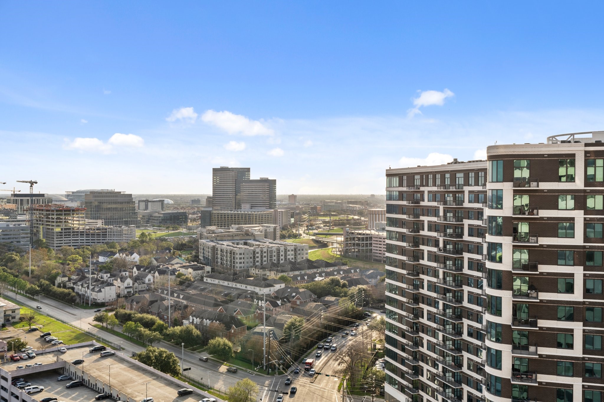 2001 Holcombe Boulevard, Unit 2305 Houston, TX 77030 - Photo 20 of 46 a view of a city with tall buildings