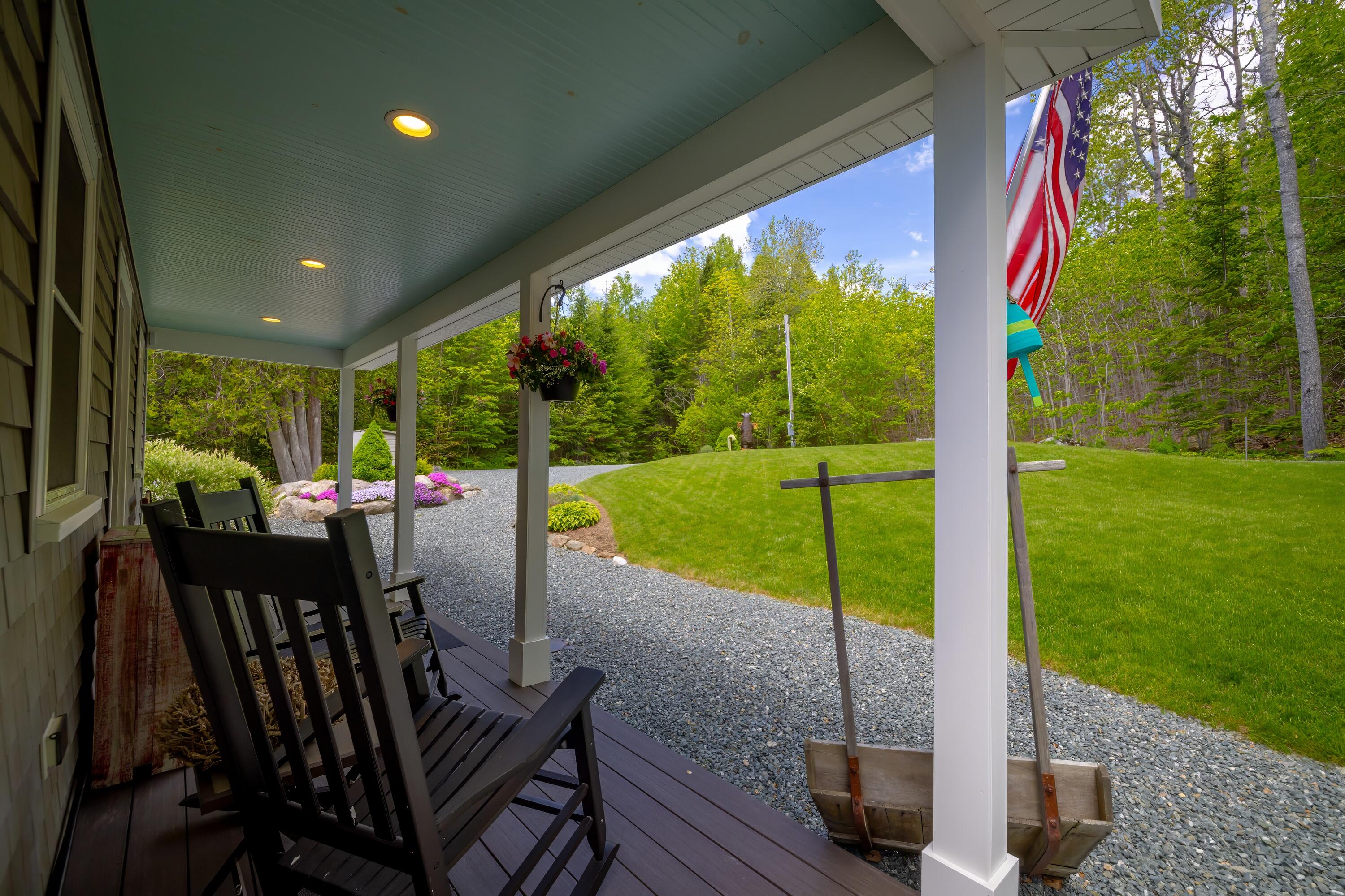 50 Eagle View Road Gouldsboro, ME 04607 - Photo 18 of 66 Front Porch View